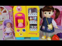 برنامه کودک آشپزی عروسک و نی نی کوچولو : یخچال زرد و دسرهای شیرین خوشمزه