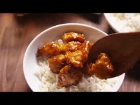 خوراک مرغ با پلو