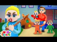 کارتون خمیر بازی قهرمانان کوچک : عصبانی شدن مامان السا