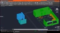 آموزش اتوکد سه بعدی در معماری - قسمت ششم