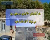 استفاده از آبگرمکن خورشیدی در روستای _بروند_