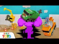 ماشین بازی کودکانه پسرانه اتوبوس های کوچولو : ماجرای کامیون سبز