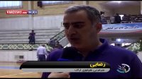 مصاحبه بعد بازی مربیان تیم هیکوی اراک-شهرداری کاشان