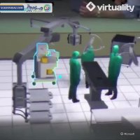 طراحی سه بعدی اتاق عمل با هولولنز مایکروسافت