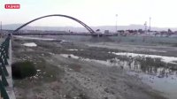 خشک شدن رودخانه کشکان در استان لرستان
