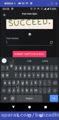 کسب بیت کوین با رول شانس ادامه در توضیحات