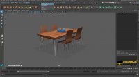 کاربرد ماسک ها masks در صحنه در نرم افزار مایا 2018 (Autodesk Maya 2018)