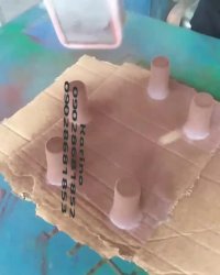 دستگاه اکلیل پاش مخمل پاش سه کاره کارینو فلوک