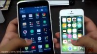 مقایسه  سرعت iPhone 5s vs HTC Desire 828 speed test