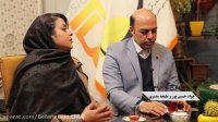 گفت وگوبا《جواد حسین پور》و《ملیحه مدبری》مدیران مجموعه پوشاک اطمینان