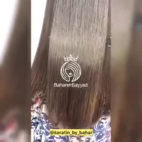 کراتین مو برای موهای جلو سوخته