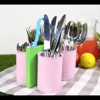 طریقه ی ساختن جای قاشق و چنگال