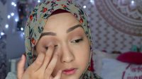 Glowy Raya Makeup Look for Printed Scarves