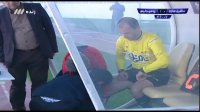 مصدومیت داور بازی ماشین سازی - پرسپولیس