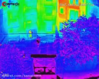 نمونه تصویر دوربین حرارتی کورتک