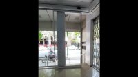 درب اتوماتیک تک لنگه شیشه ای  فروشگاه ال جی  خیابان شیخ بهایی