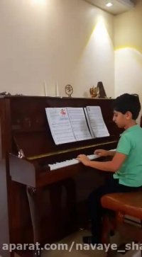 کنسرت مجازی پیانو هنرجویی  در نوای شهر آشوب/ استاد مریم صوفی