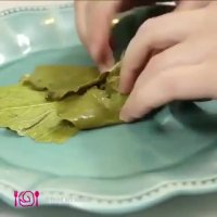 طرز درست کردن دلمه برگ مو