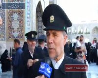 آمادگی خادمان برای میلاد امام رضا (ع)