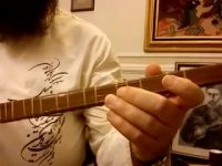 اموزش سه تار - دوره مقدماتی - کتاب اول هنرستان موسیقی - - سه تار - محمد شهرام اعتمادی -جلسه سوم الف