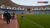 ورود بازیکنان آلومینیوم به ورزشگاه امام رضا(ع)