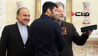 شوخی لاریجانی با وزیر ورزش و جوانان