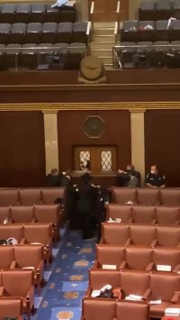 ورود به صحن کنگره آمریکا