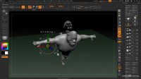 آموزش زیبراش  Learn zbrush sculpting How to Using the Gizmo