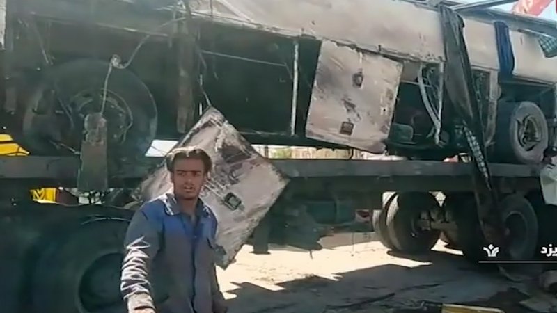 جزئیات واژگونی اتوبوس سرباز ها و تشییع پیکر خبرنگاران ایسنا و ایرنا