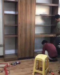 تولید کمد دیواری در 25 ثانیه