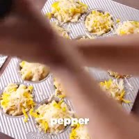 مافین ماکارونی و پنیر