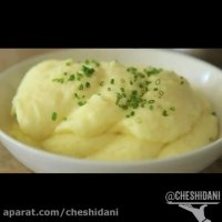 پوره سیب زمینی کره ای با برنامه ساده اما خوشمزه