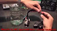 RC ADVENTURES - ** OLD METHOD ** Water "Break-In" Brushed Electric Motor - No need to "Waterproof"