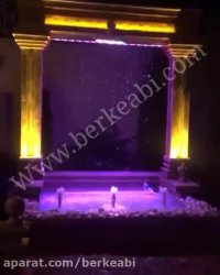 طراحی و ساخت نازل تمام استیل و گالوانیزه پرده باران توسط گروه مهندسی برکه آبی