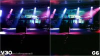 مقایسه دوربین LG G6 و V30