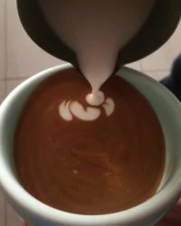 طراحی روی قهوه