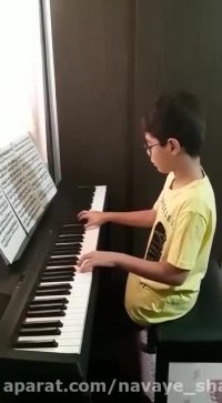 کنسرت مجازی پیانو هنرجویی  در نوای شهر آشوب/ استاد مریم صوفی