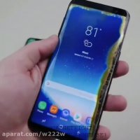 تست آتش دو گوشی گلکسی اس ۸ و آیفون ۱۰