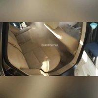 car interior steam cleaning