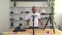 سه پایه حرفه ای عکاسی با قابلیت تی شو و پایه عنکبوتی - نگاه شاپ