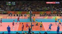 خلاصه والیبال روسیه 0-3 برزیل