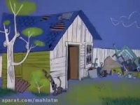 کارتون پلنگ صورتی _موتورسیکلت