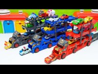 ماشینها کارتون ماشین بازی کودکانه - روبوکار پلی و مک کویین