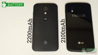 Moto X vs Google Nexus 4