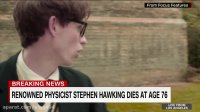 استیون هاوکینگ در سن 76 سالگی ، درگذشت