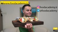 طرز تهیه کباب یونانی با نان خانگی در فودآکادمی ایمان