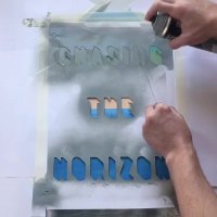 نقاشی و نگارش سه بعدی اثر "جیمز لوئیس"