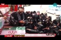 کاروان لاله ها در شهر تیران و کرون - اصفهان امروز - 28 تیر 1396