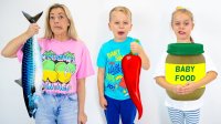 برنامه کودک گبی و الکس : چالش آشپزی : غذای گاز زدنی یا لیس زدنی یا هیچ کدام؟