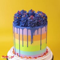 اموزش تزئین کیک و دسر تک شاخ (یونیکورن)